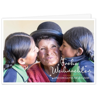 10er Set Caritas international Weihnachtskarten Motiv "Bolivien"