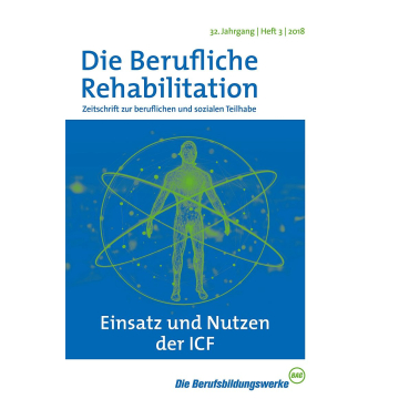 Berufliche Rehabilitation - Heft 3 / 2018