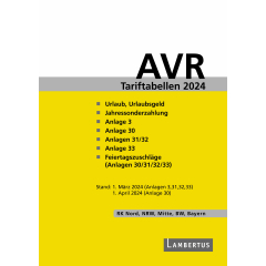 AVR-Tariftabellen 2024 West (5er-Pack)