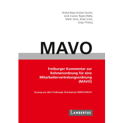 Handbuch MAVO-Kommentar